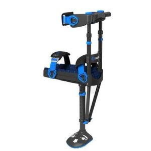 Blue and Black Walking Aid by